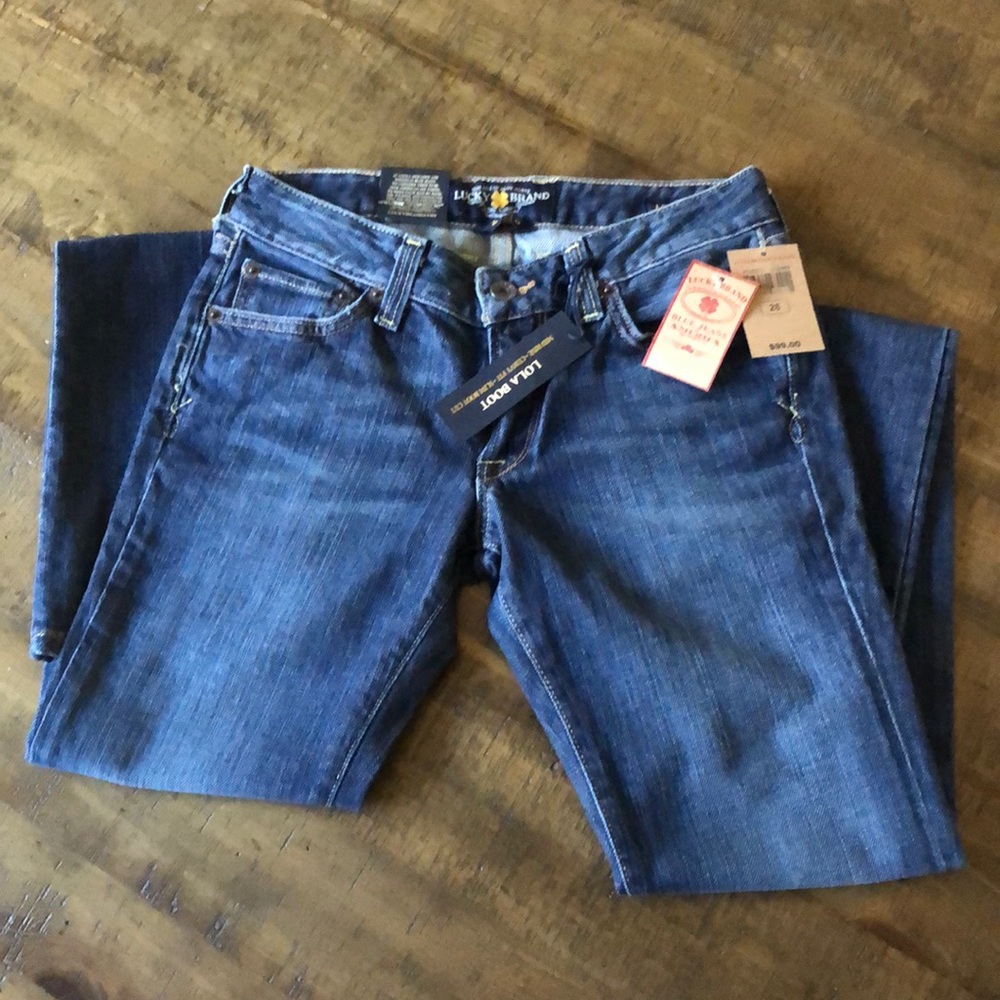 NWT Lucky Brand Lola Boot Cut Jeans 2/26
